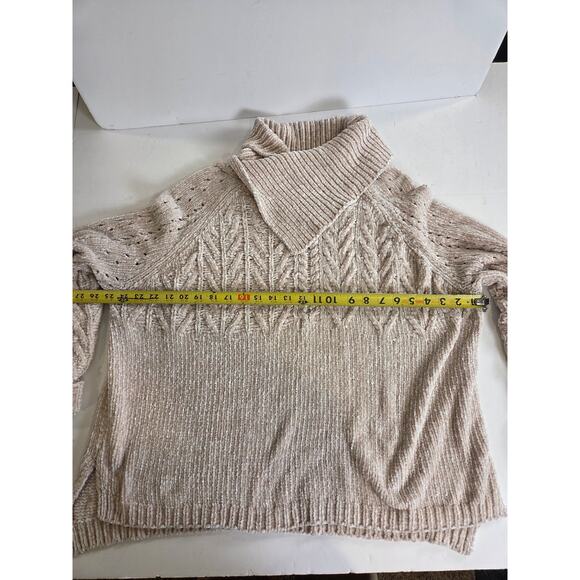 SUNDANCE Charming Chalet Chenille Seeater Large Cream - Picture 2 of 7